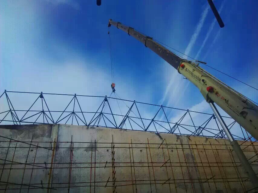 白城食堂网架结构工程